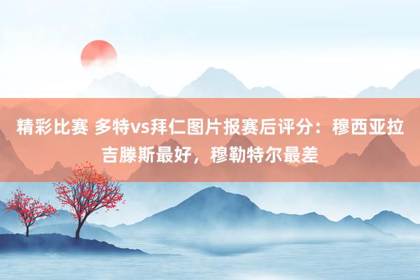 精彩比赛 多特vs拜仁图片报赛后评分：穆西亚拉吉滕斯最好，穆勒特尔最差